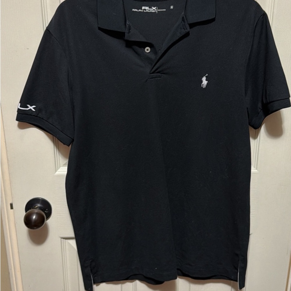 Polo By Ralph Lauren Classic Black Polo Shirt - image 1